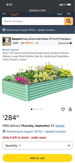 Grained garden bed trades welcome
