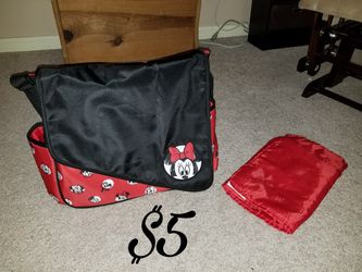 Minnie mouse baby diaper bag