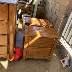 Dresser  two  night stands
