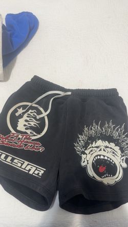 Hellstar Graphic Sweat Shorts