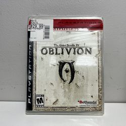The Elder Scrolls IV Oblivion Playstation 3 PS3 Video Game New Sealed