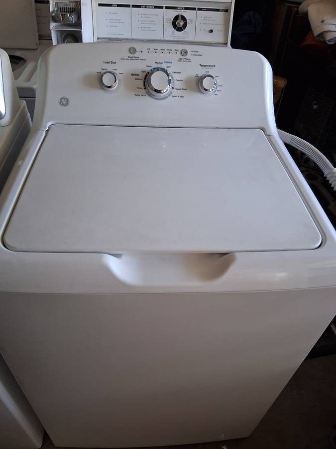 General Electric High Efficiency Energy Saving Washer With Agitator