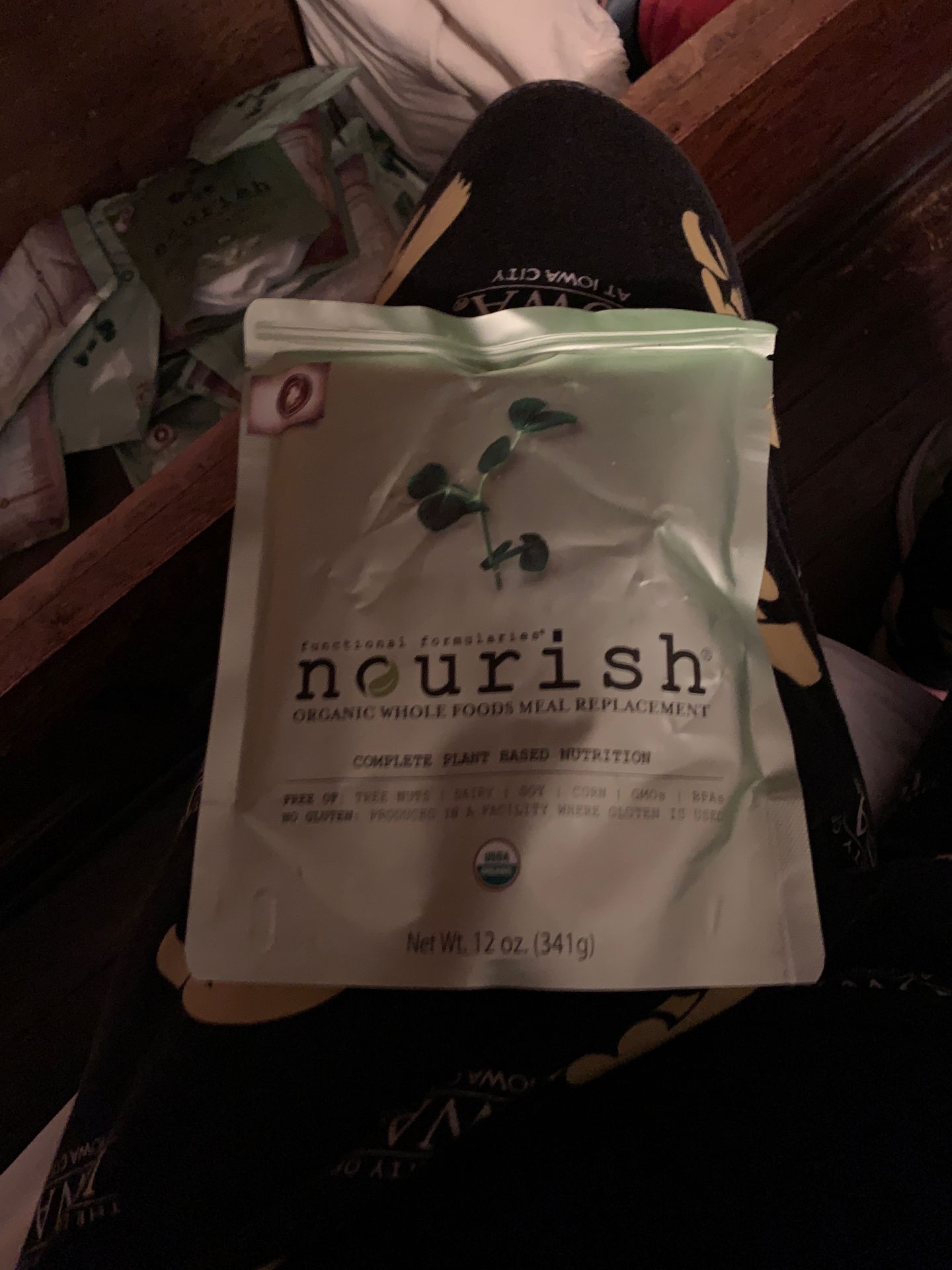 24 pouches of nourish. Not expired