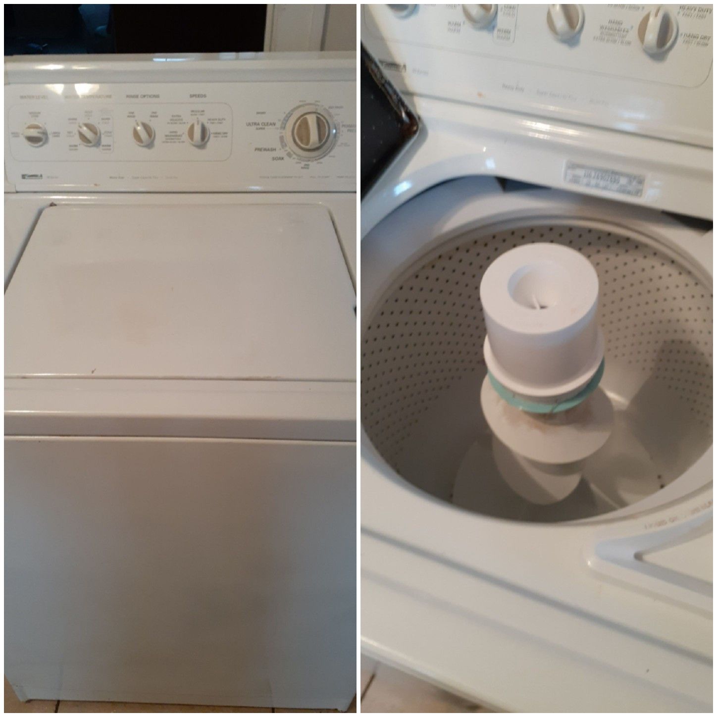 Nice all white Kenmore washer