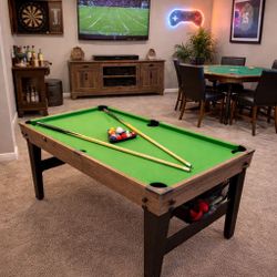 Pool Table , Hockey Table, Foosball Table 3 In 1