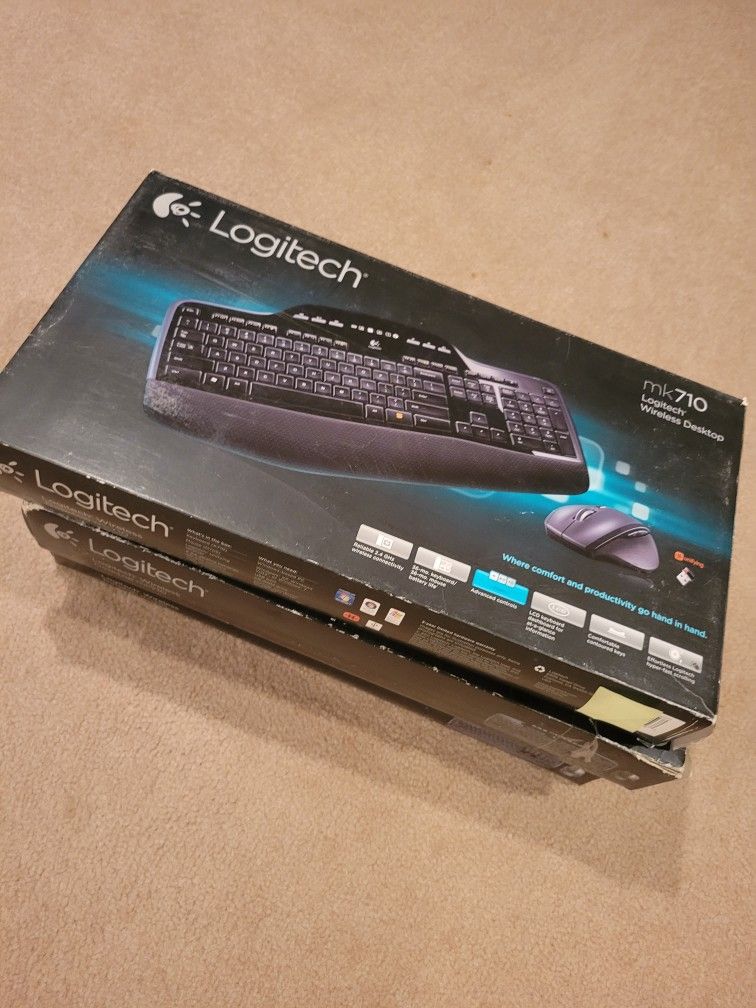 Logitech Wireless Keyboard & Mouse Set