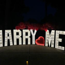 Marquee Letters & Numbers