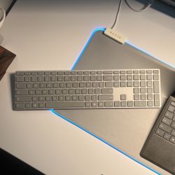 Microsoft Surface Keyboard, WS2-00025, Silver