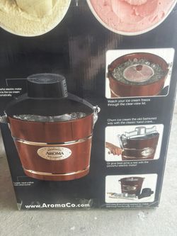 Moving Sale- Ice Cream Maker W/salts