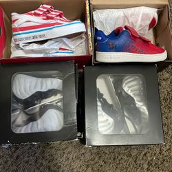 Nikes, Foams, Adidas’s, Reebok 