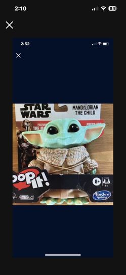 Baby Yoda Star Wars Today Bop It Toy
