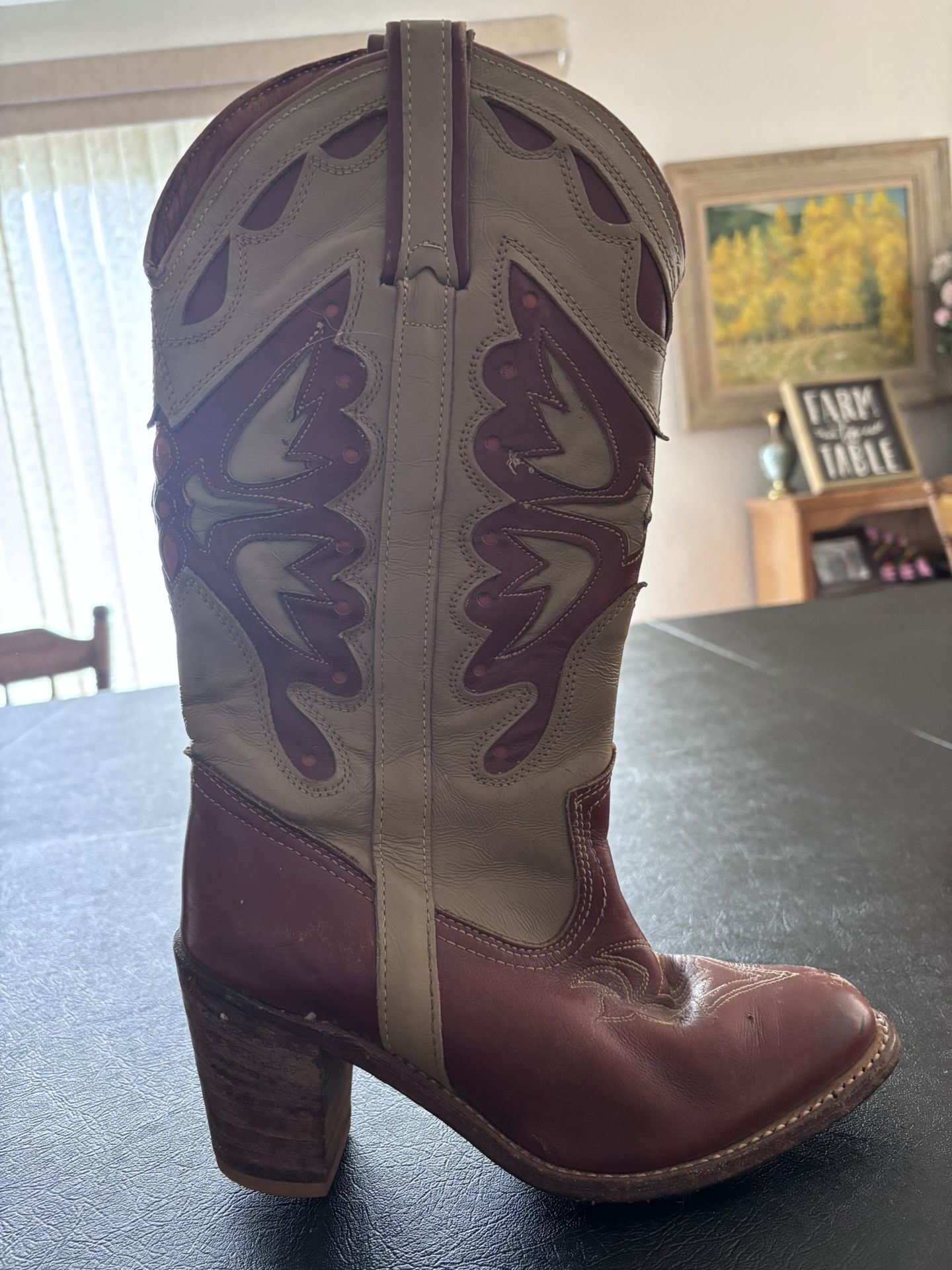 Miss Capezio Heeled Cowboy Boots