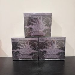 Pitch Black ETB sealed, 3 available