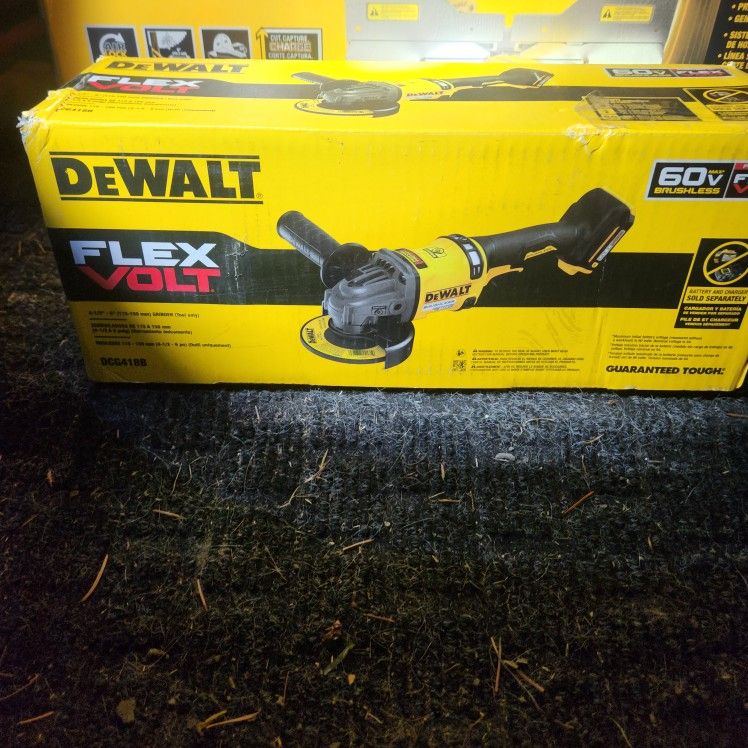 DeWalt  FLEX VOLT  angle grinder 