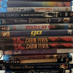 DVDs And Blu-ray’s 