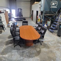 Conference Table With Chairs