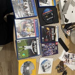 PlayStation and Nintendo games