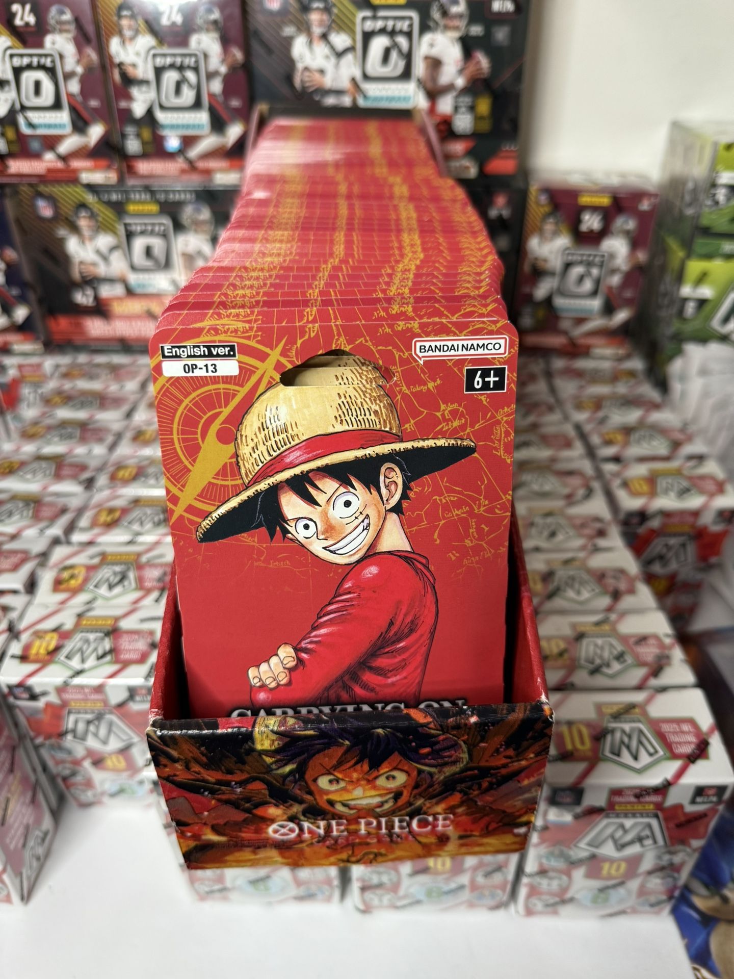 100 One Piece Op13 Packs 