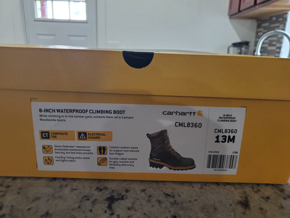 BRAND NEW carhart work boots size 13
