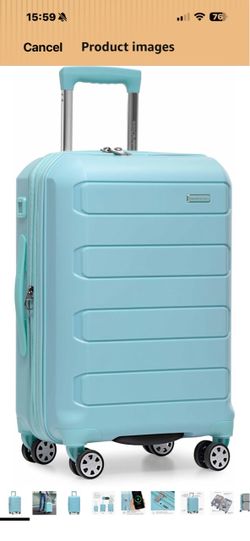 Traveler's Choice Hard Shell Carry-On Luggage