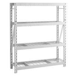 🪨 White Gladiator Heavy Duty Rack, 60" x 18" x 72" Home Improvement /

Garage / Garage Storage & Organization /

Storage Shelves❗️