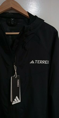Adidas Terrex Multi 2L Rain Ready Black Jacket Men's Size XL Brand NEW Authentic
