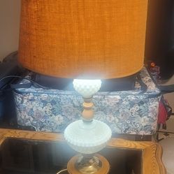 Vintage Milk Lamp