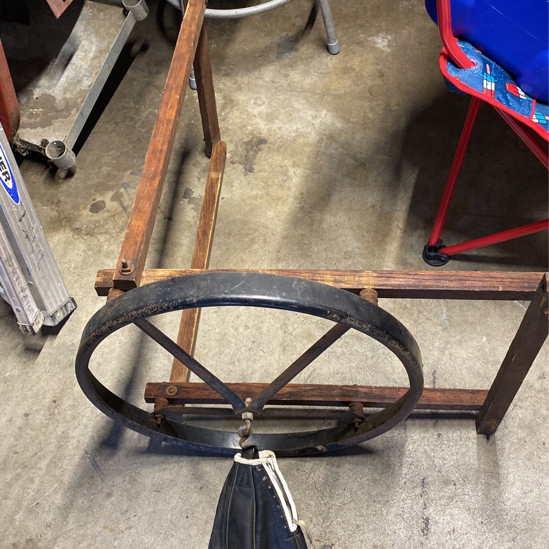 Vintage Speed Bag Assembly 