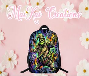 Oogie boogie custom backpack