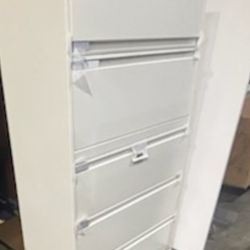 5 Drawer File Cabinet White Metal ...... New New New