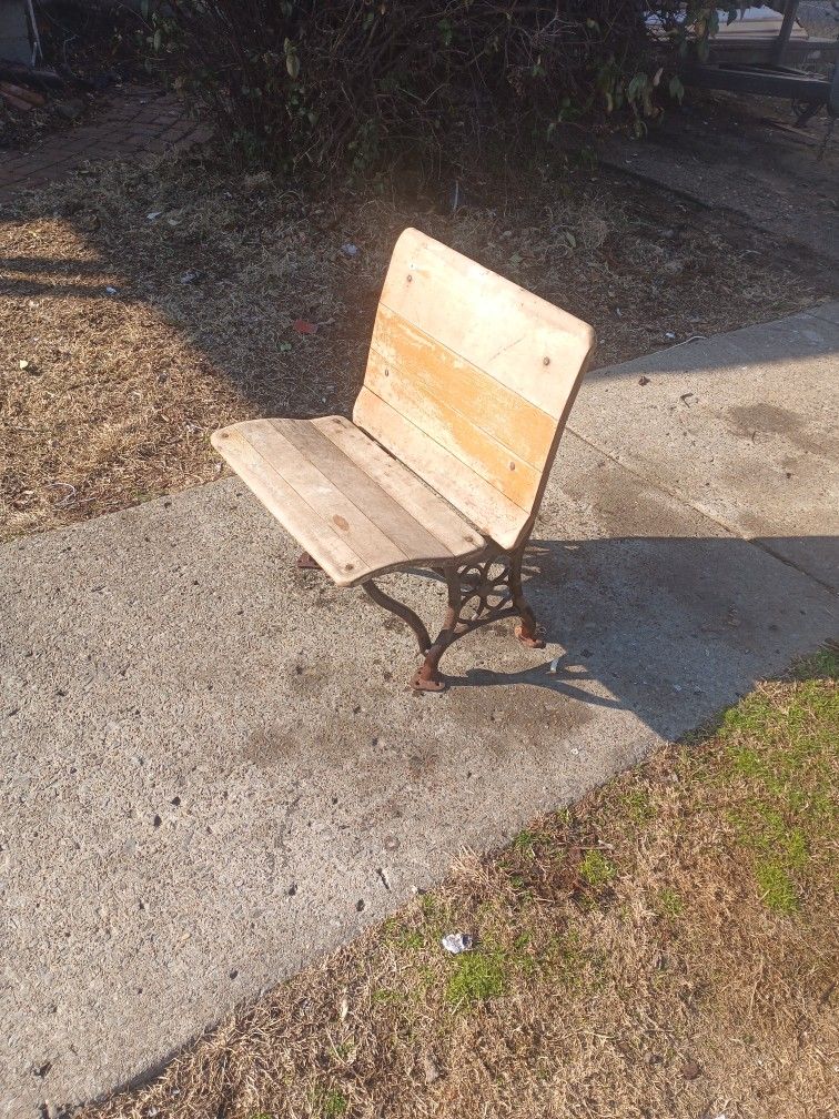 Antique Stadium Seat