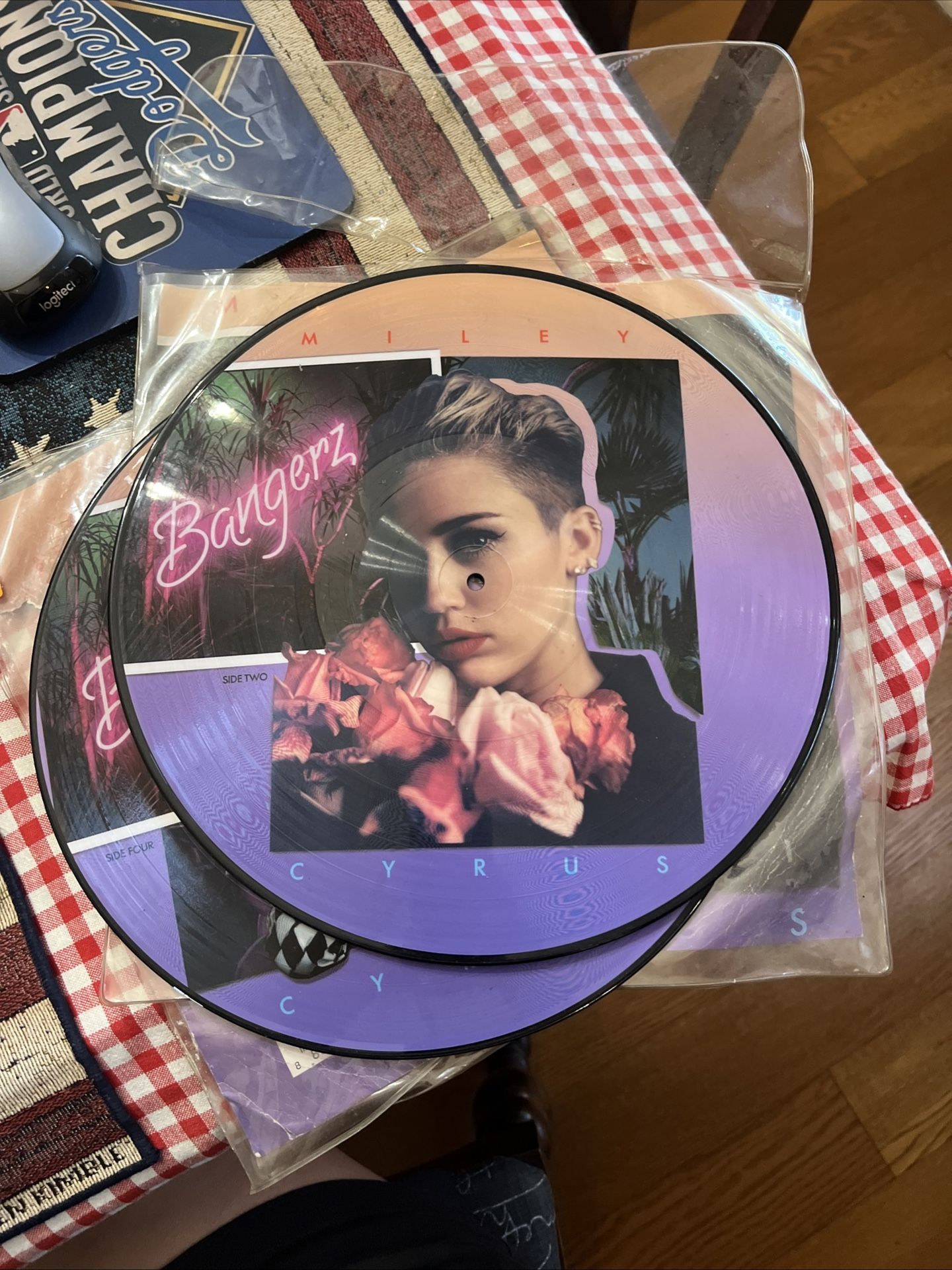 Miley Cyrus Vinyl Record Set