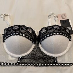 H&M Balconette Bra 36B