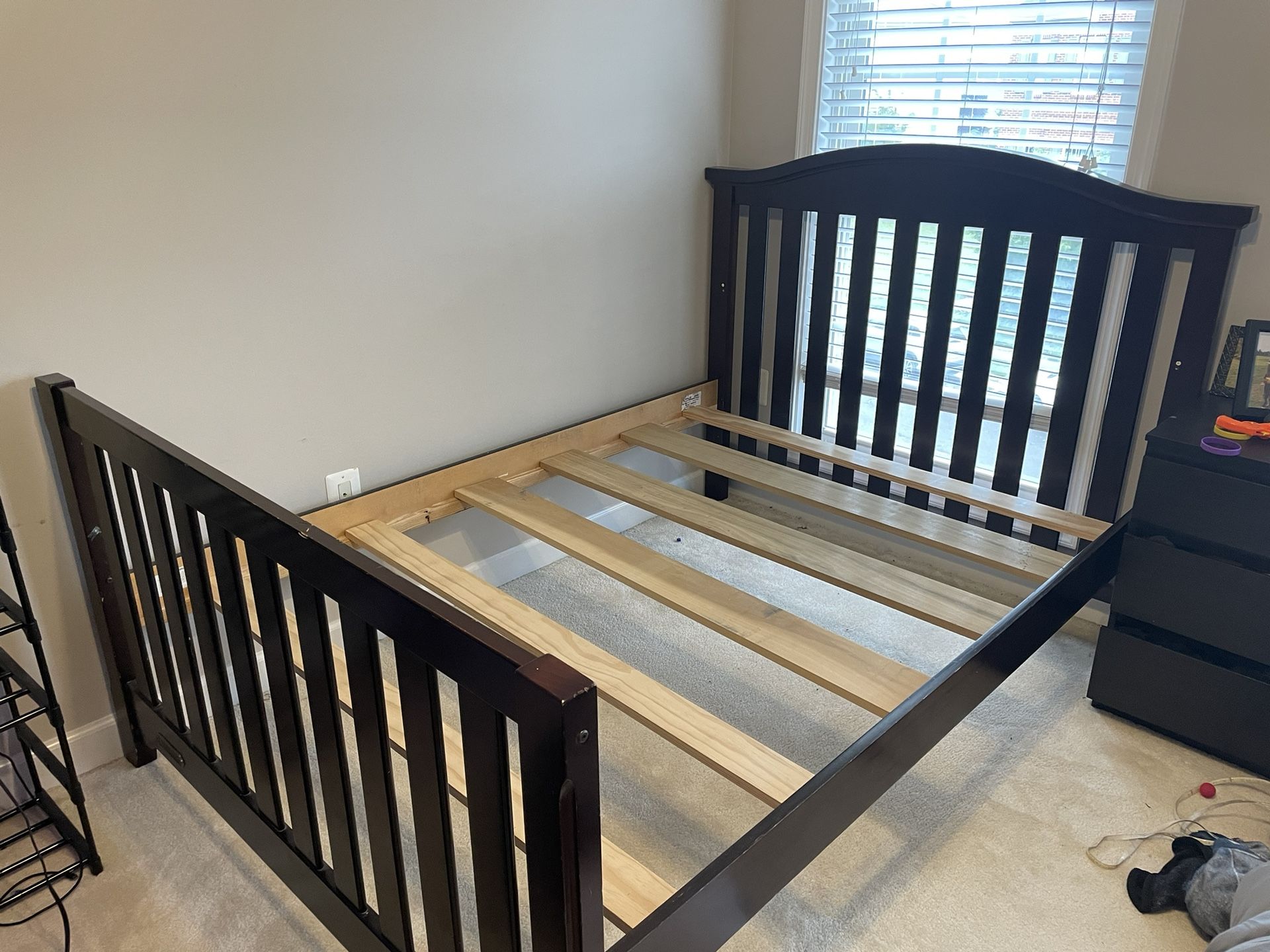 Wood Bed Frame - Full Size