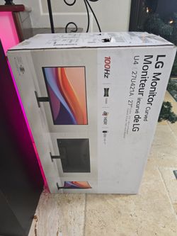LG 27" Curved Monitor 27U421A