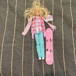 Snow Board Barbie 