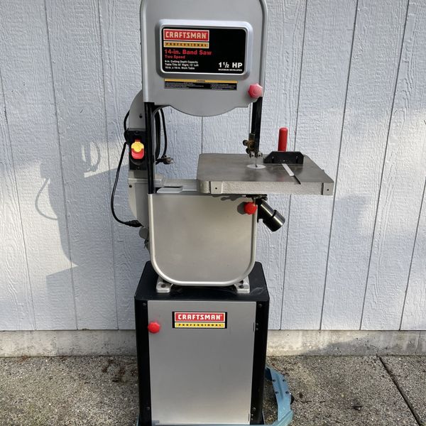 Craftsman professional 14” bandsaw 1.5HP for Sale in Spanaway, WA OfferUp
