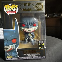 POP FUNKO batman red rain