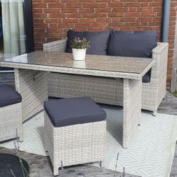 OUTDOOR DINING SET | JUEGO DE COMEDOR EXTERIOR | HOT SALE | ASK FOR PRICE