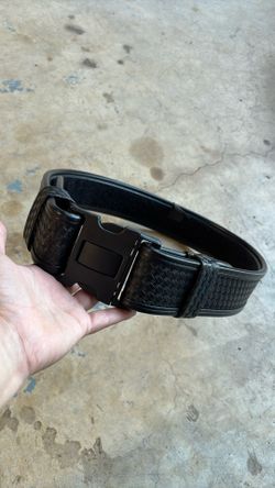 Bianchi Basket weave Belt