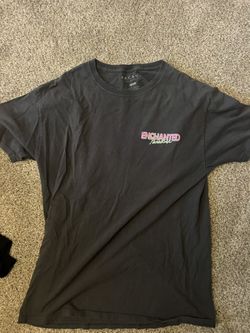 Gray Pacsun Enchanted Paradise Graphic Tee