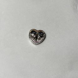 Pandora Disney Simba and Nala Heart Charm