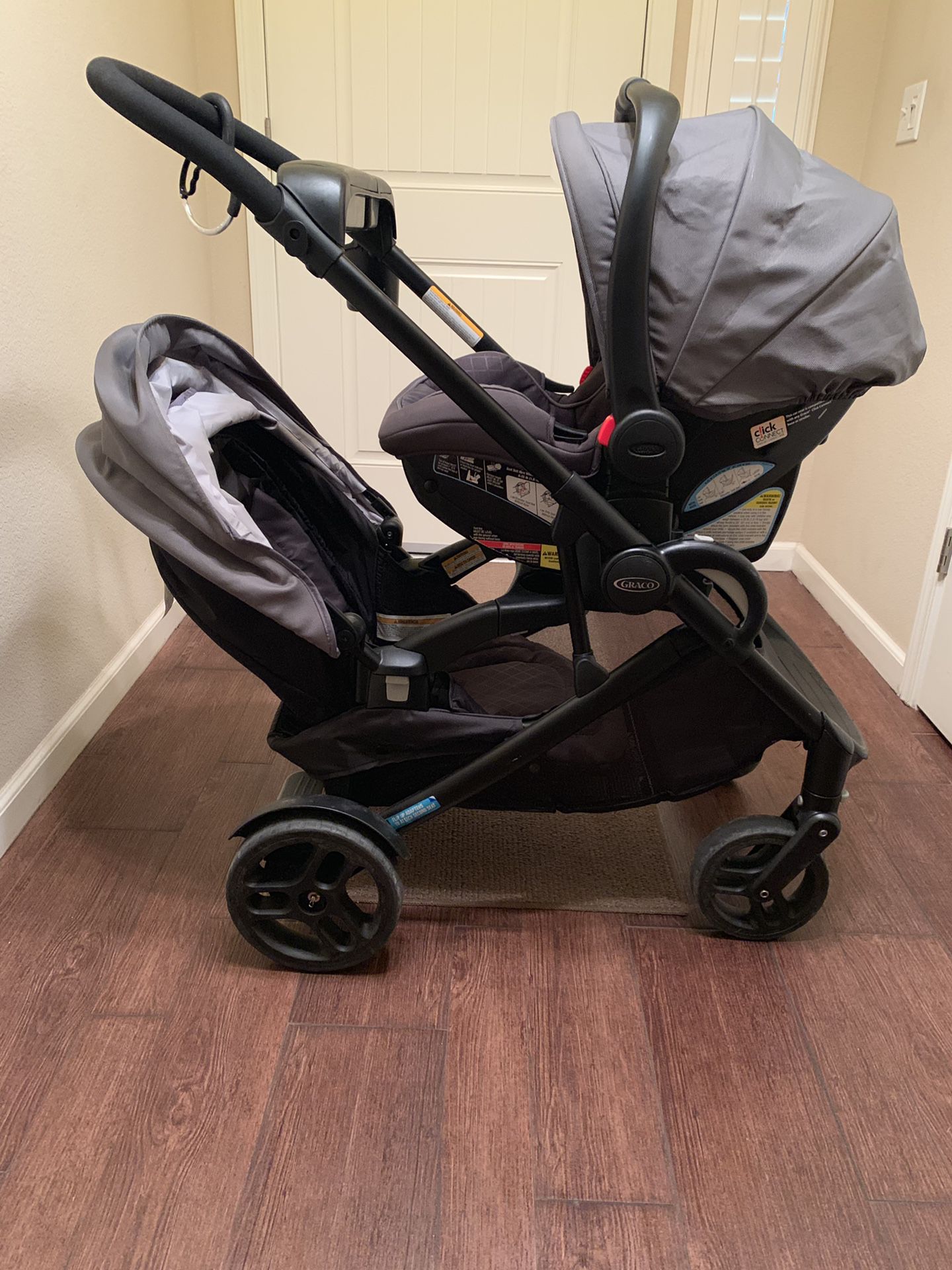 Car seat and stroller