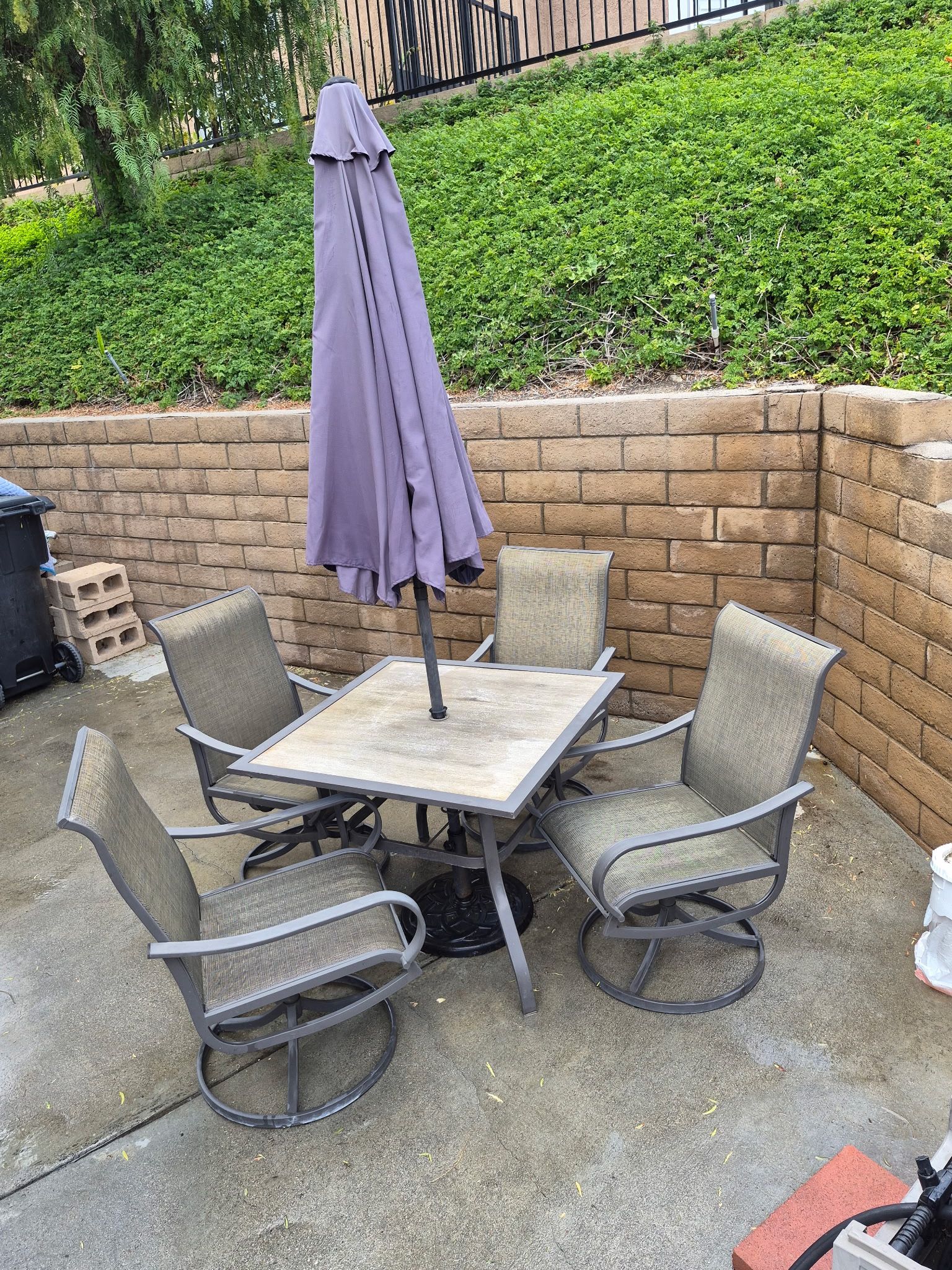 Patio Table and Chairs Set