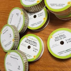 Satin Ribbon And Diamond Wrap