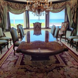 Formal DINING Table Solid WOOD