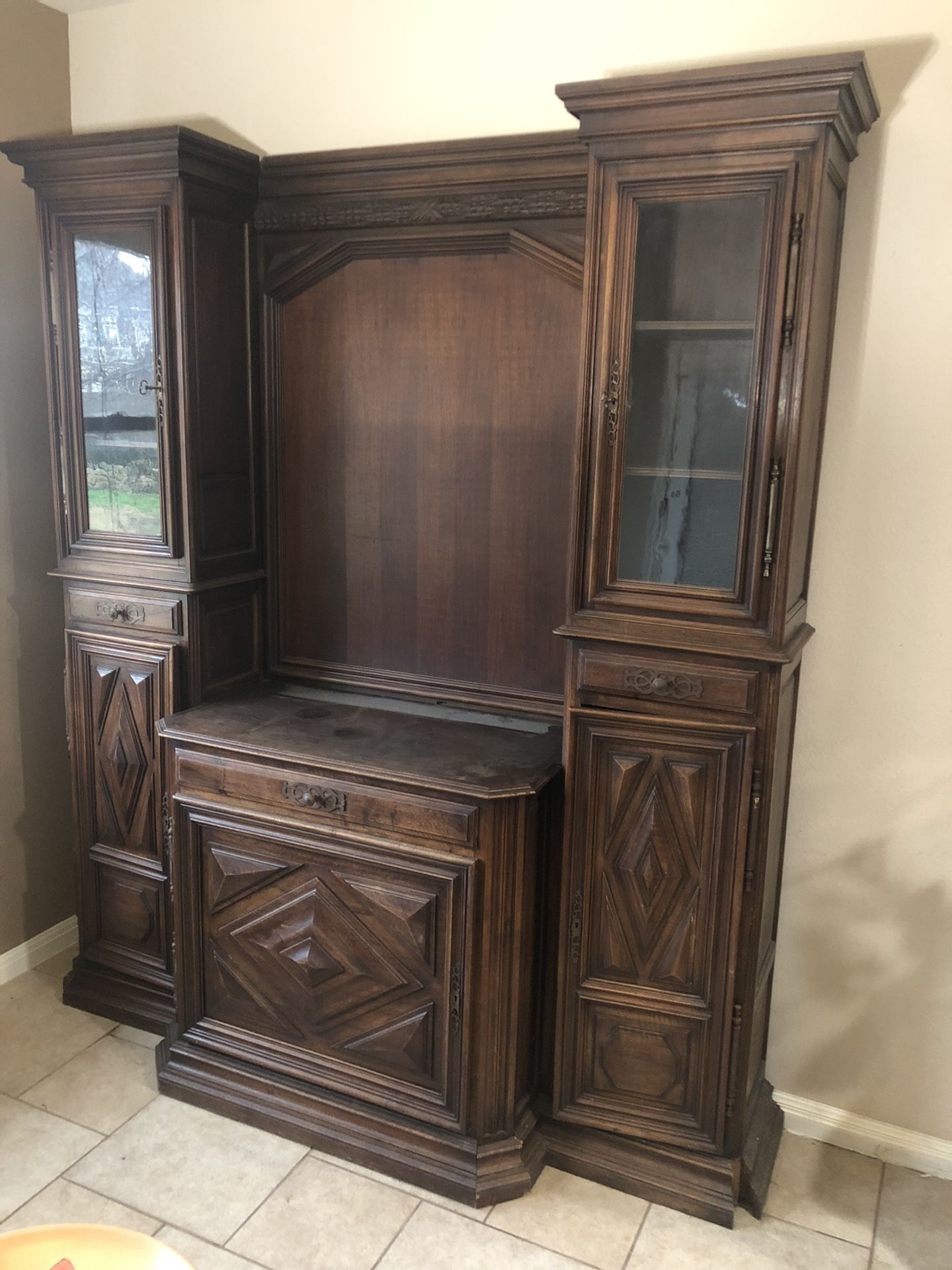 19th Century Walnut Cabinet