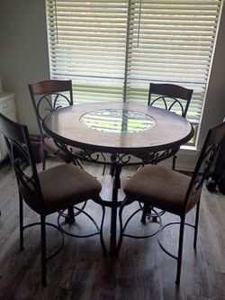 Antique brown table
