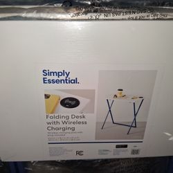 Folding  Desk With Wireless Charging 