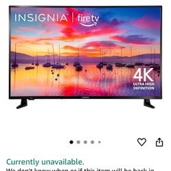 Insignia 50” TV (2021 model)